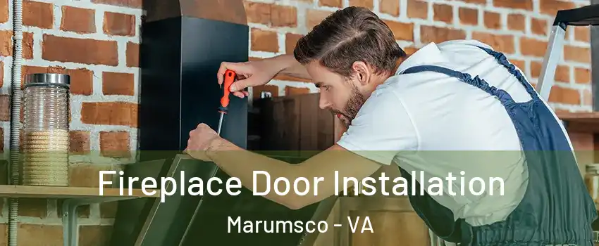  Fireplace Door Installation Marumsco - VA