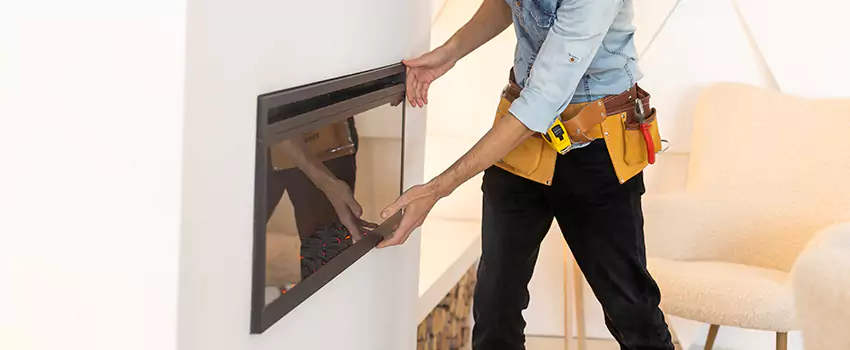 Metal Fireplace Installation in Marumsco, Virginia