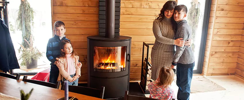 Morso Cast Iron Fireplace Insert Installation in Marumsco, Virginia
