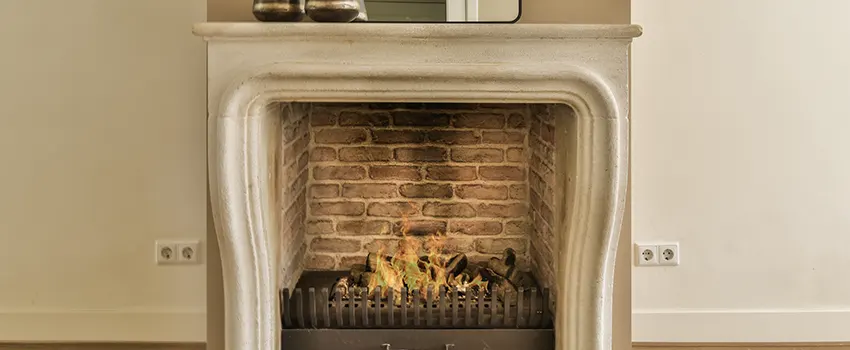 Vintage-style Fireplace Redesign in Marumsco, Virginia