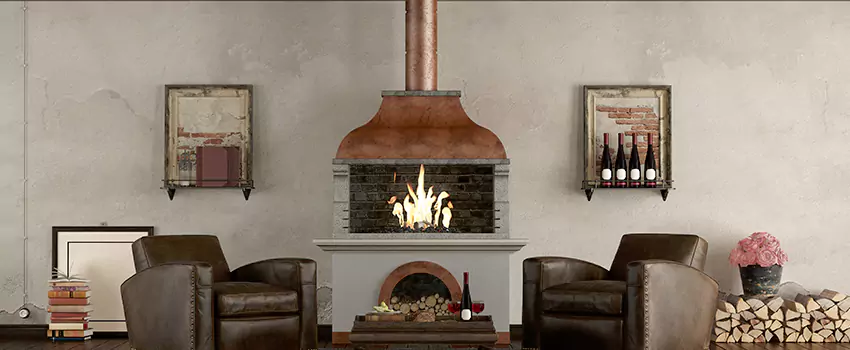 Thelin Hearth Products Providence Pellet Insert Fireplace Installation in Marumsco, VA