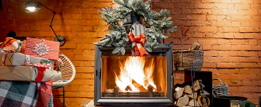 Travis Industries Linear Gas Fireplace Installation in Marumsco, Virginia