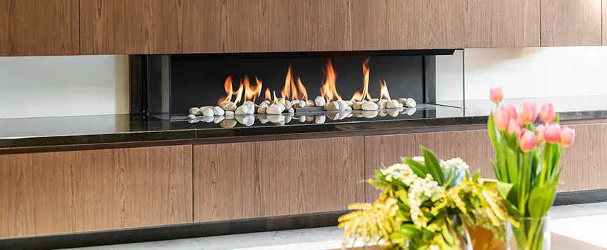 Double-height Fireplace Design Refurbishment in Marumsco, Virginia