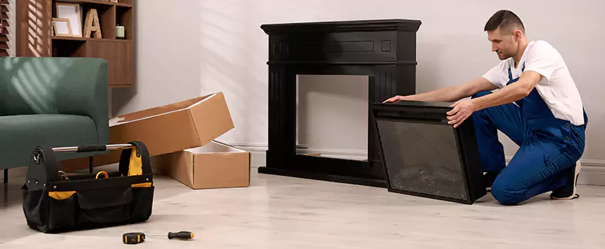 Old Rusted Metal Fireplace Repair And Replacement in Marumsco, VA