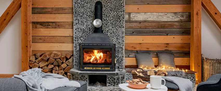Thelin Hearth Products Direct Vent Gas Stove Fireplace Inspection in Marumsco, Virginia